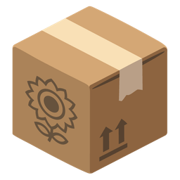 sunflower and package