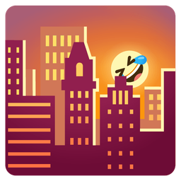 Sunset and Rolling on the floor laughing