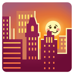 sunset and woozy face