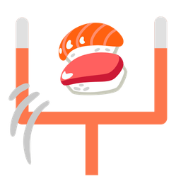 Sushi and American football