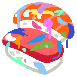 Sushi and Artist palette