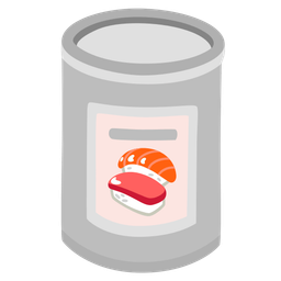 Sushi and Canned food