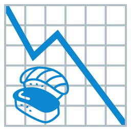 Sushi and Chart decreasing