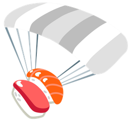 Sushi and Parachute