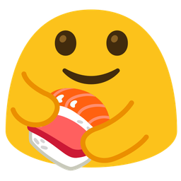 Sushi and People hugging