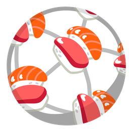 Sushi and Soccer ball