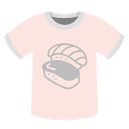 Sushi and T-shirt
