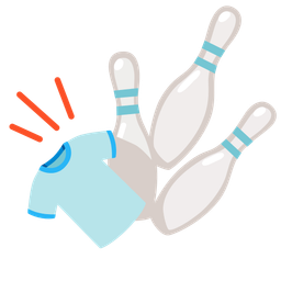 t-shirt and bowling