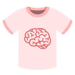 t-shirt and brain