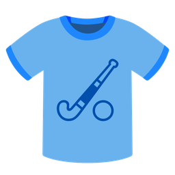 t-shirt and field hockey