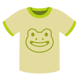t-shirt and frog