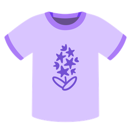 t-shirt and hyacinth