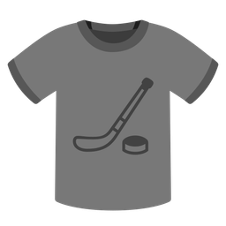 t-shirt and ice hockey