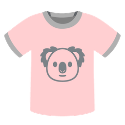 t-shirt and koala