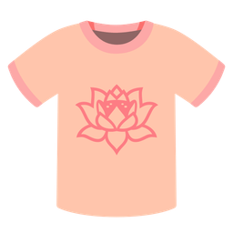 t-shirt and lotus