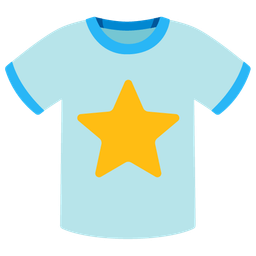 t-shirt and star