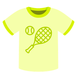 t-shirt and tennis