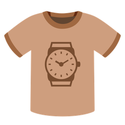 t-shirt and watch