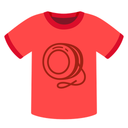 t-shirt and yo-yo