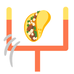taco and american football