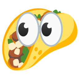 taco and eyes