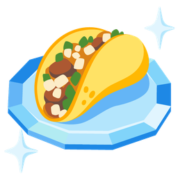 taco and gem stone