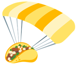 taco and parachute