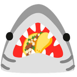 taco and shark