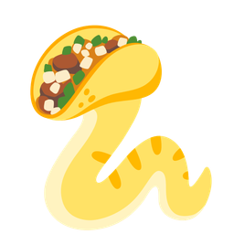 taco and snake