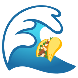 taco and water wave