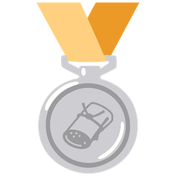 tamale and 2nd place medal