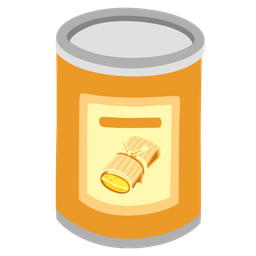 tamale and canned food