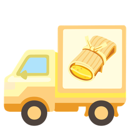tamale and delivery truck