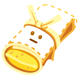 tamale and dotted line face