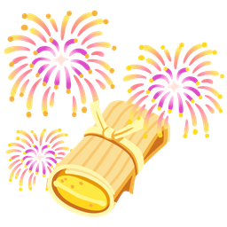 tamale and fireworks