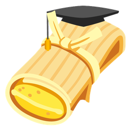tamale and graduation cap