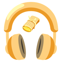 tamale and headphone