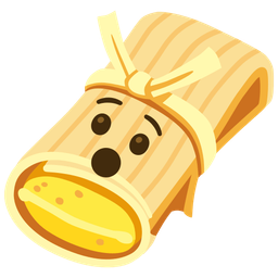 tamale and hushed face