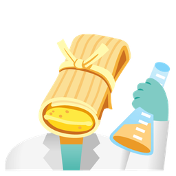 tamale and test tube