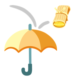tamale and umbrella