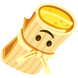 Tamale and Upside-down face