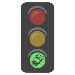 tamale and vertical traffic light