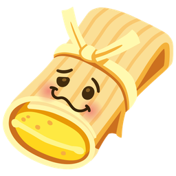 tamale and woozy face