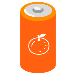 tangerine and battery
