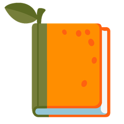 tangerine and books