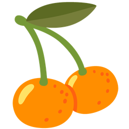 tangerine and cherries