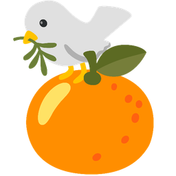 tangerine and dove