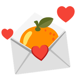 tangerine and love letter
