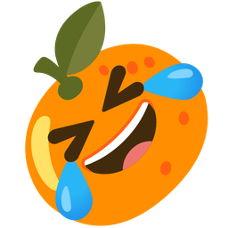 Tangerine and Rolling on the floor laughing