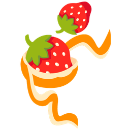 tangerine and strawberry